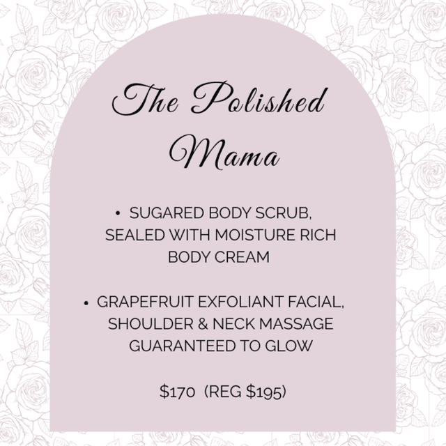 The Polished Mama at Selah Day Spa & Wellness in Livingston, TX